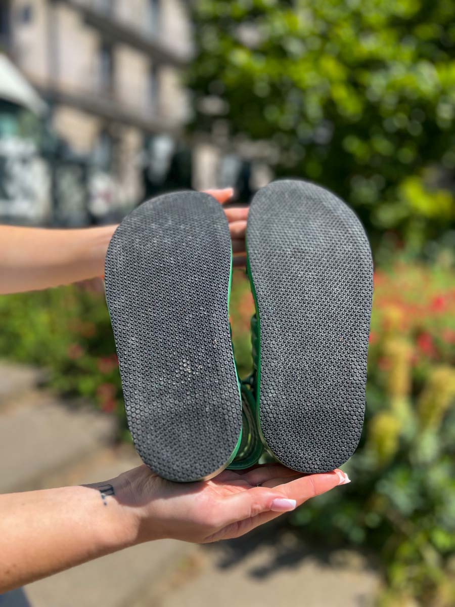 Sandales Dries Van Noten en cuir vert Sandales Dries Van Noten en cuir vert