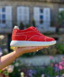 Baskets femme Hermès en suède