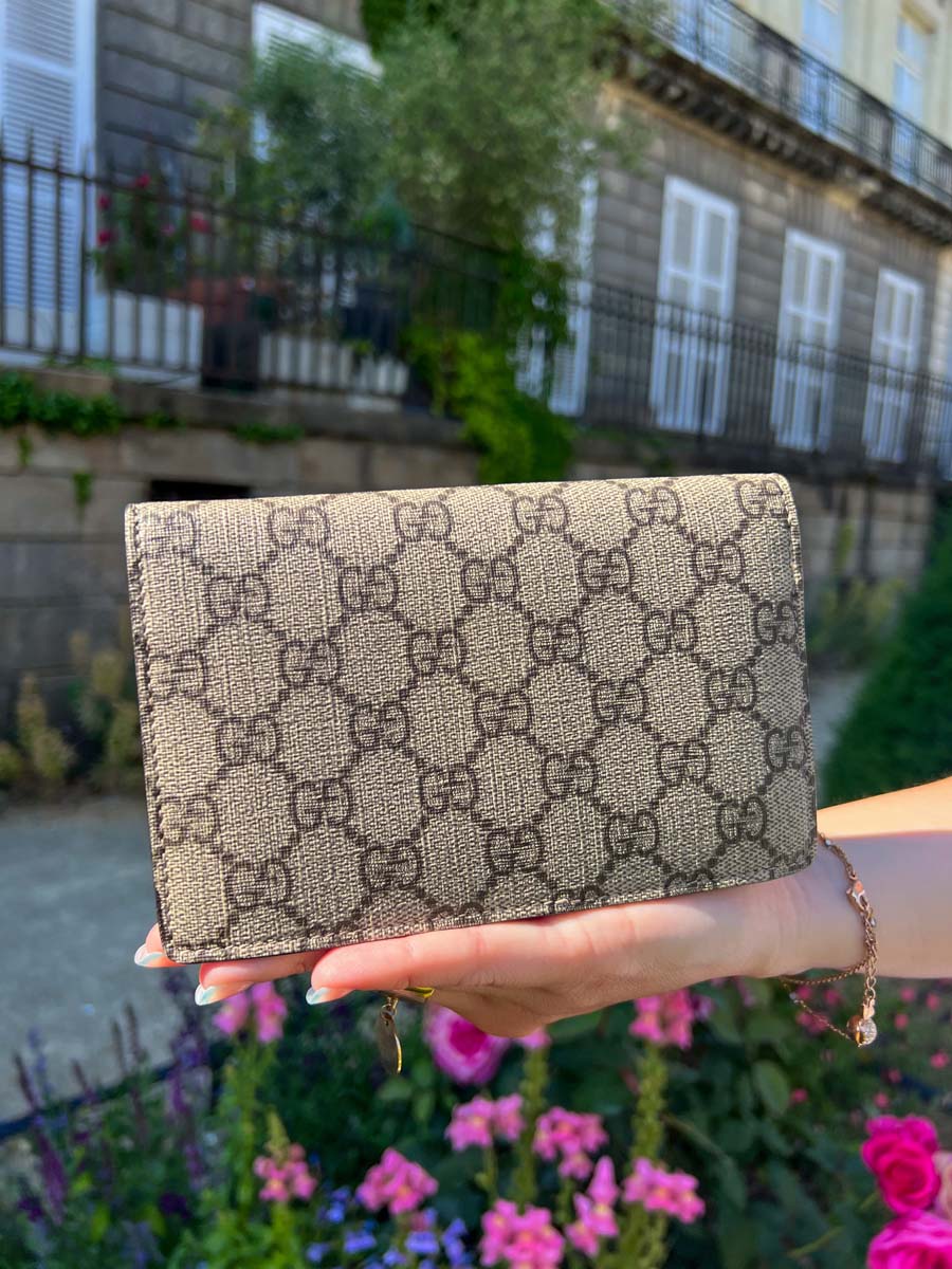 Mini Sac Suprême GG avec cerises Mini Sac Suprême GG avec cerises