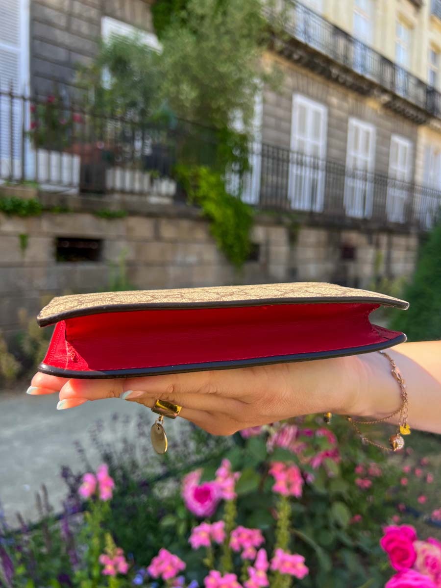 Mini Sac Suprême GG avec cerises Mini Sac Suprême GG avec cerises