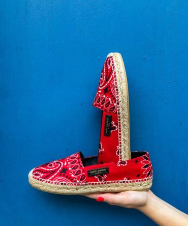 Espadrilles Bandana Saint Laurent
