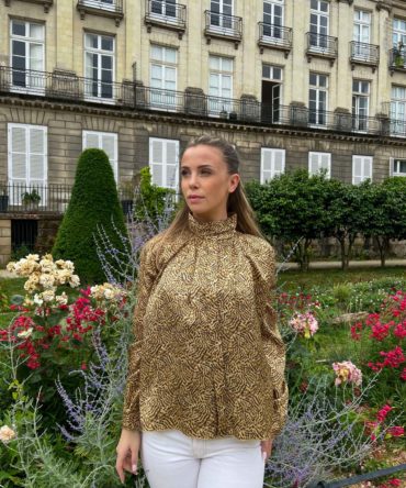 chemise Eagle Print Forte Forte