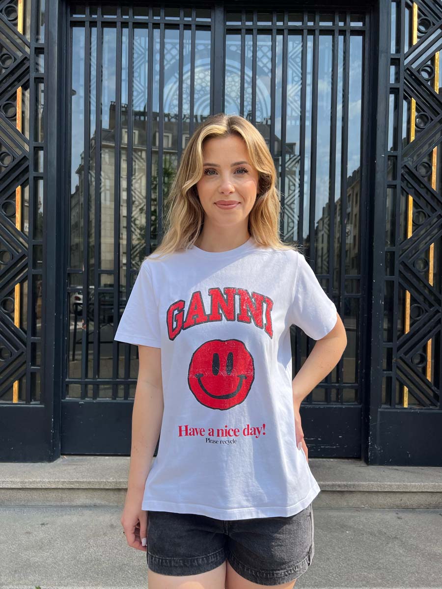 Tee-shirt Ganni Tee-shirt Ganni
