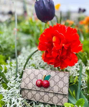 Mini Sac Suprême GG avec cerises